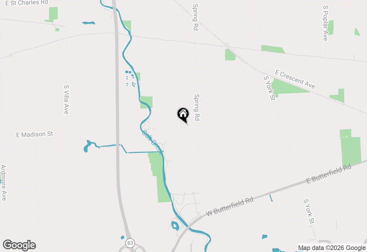 Map of 773 S Fairfield Avenue, Elmhurst, IL 60126