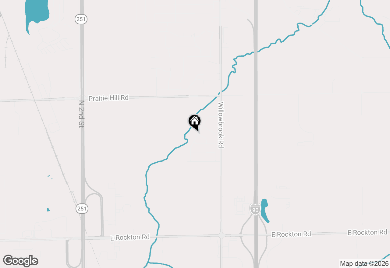 Map of 14192 Prairie Commons Lane, South Beloit, IL 61080