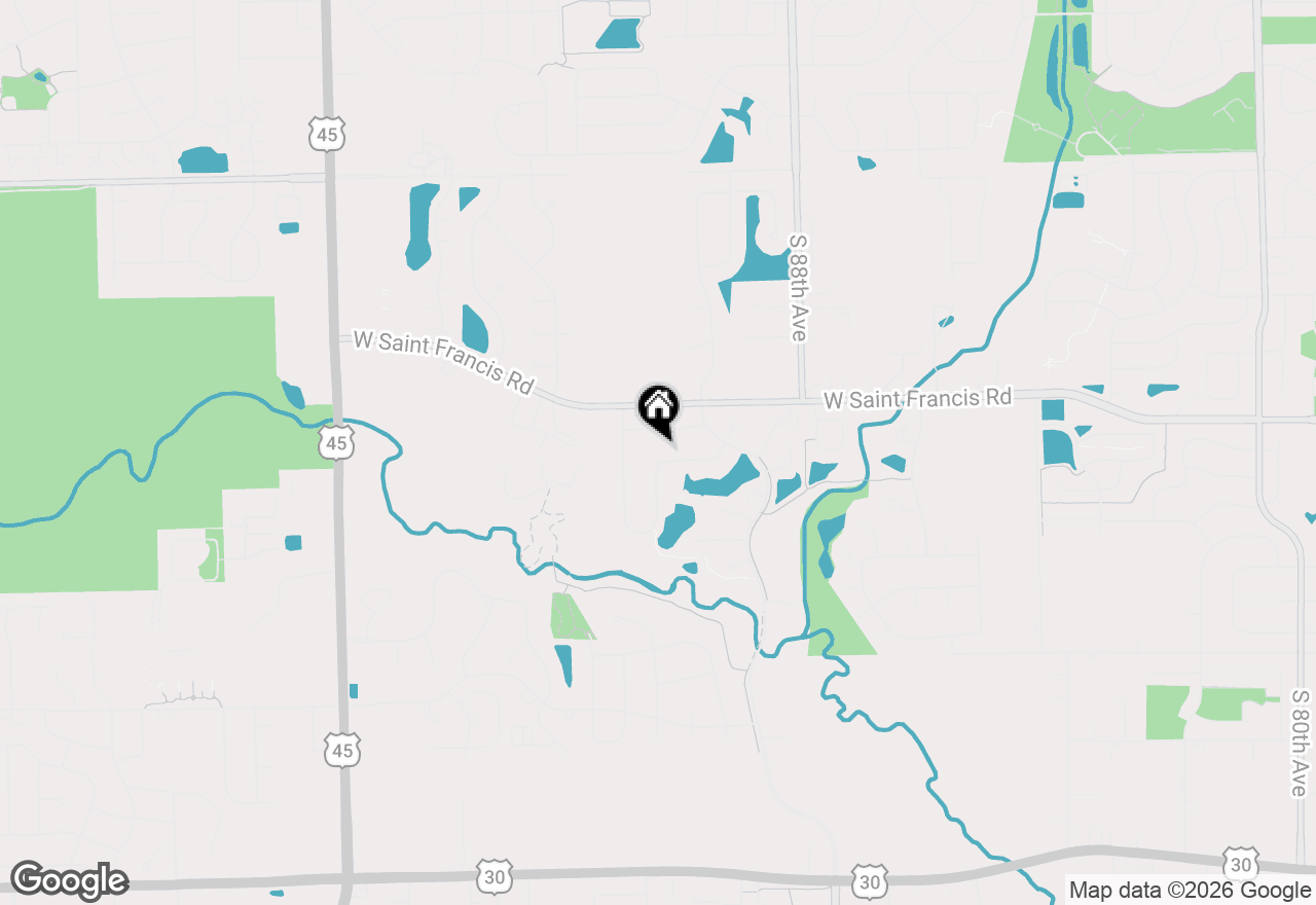 Map of 8884 Port Washington Drive, Frankfort, IL 60423