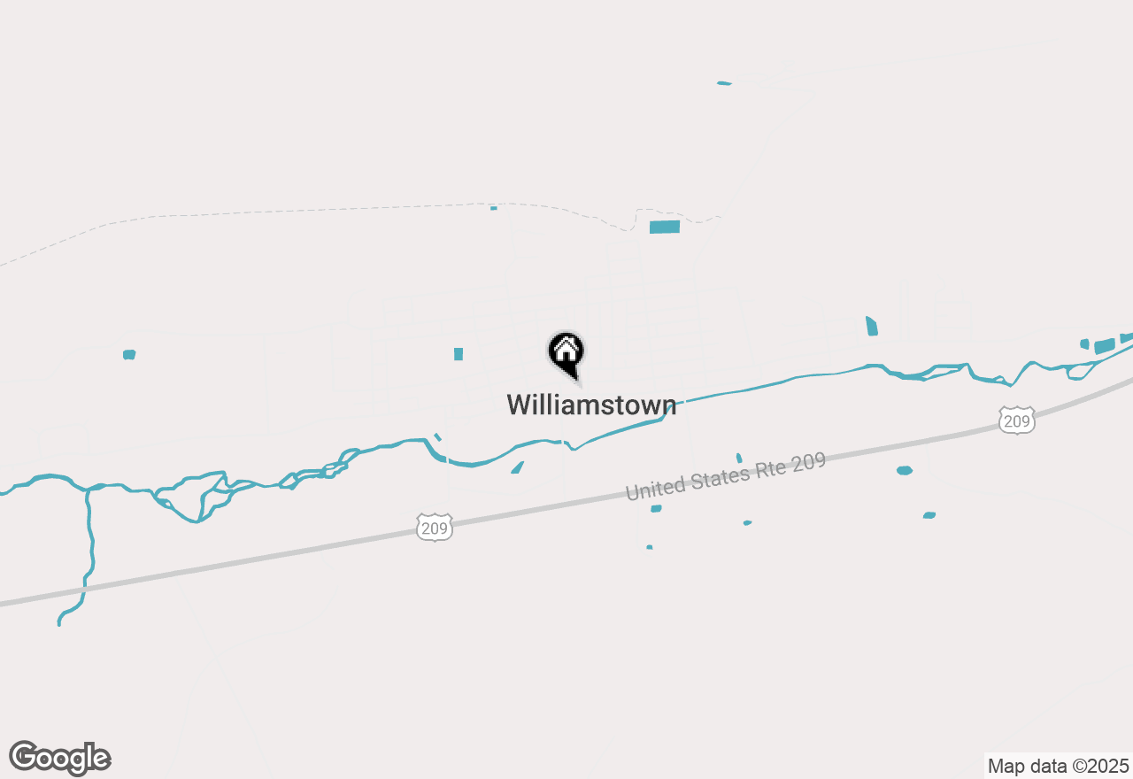 Map of 224 W Market Street, Williamstown, PA 17098
