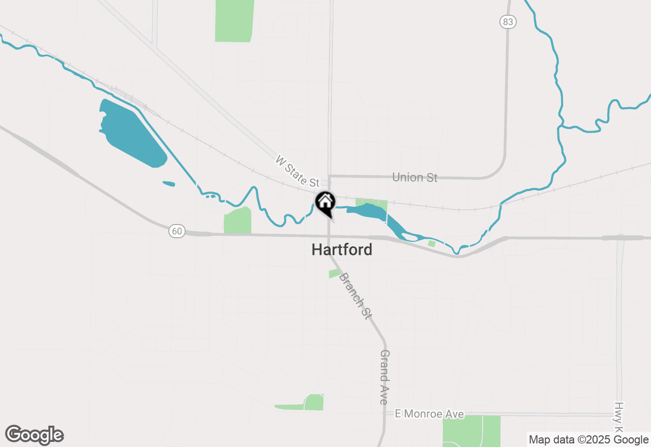 Map of 41 N Main St #39, 43, Hartford, WI 53027