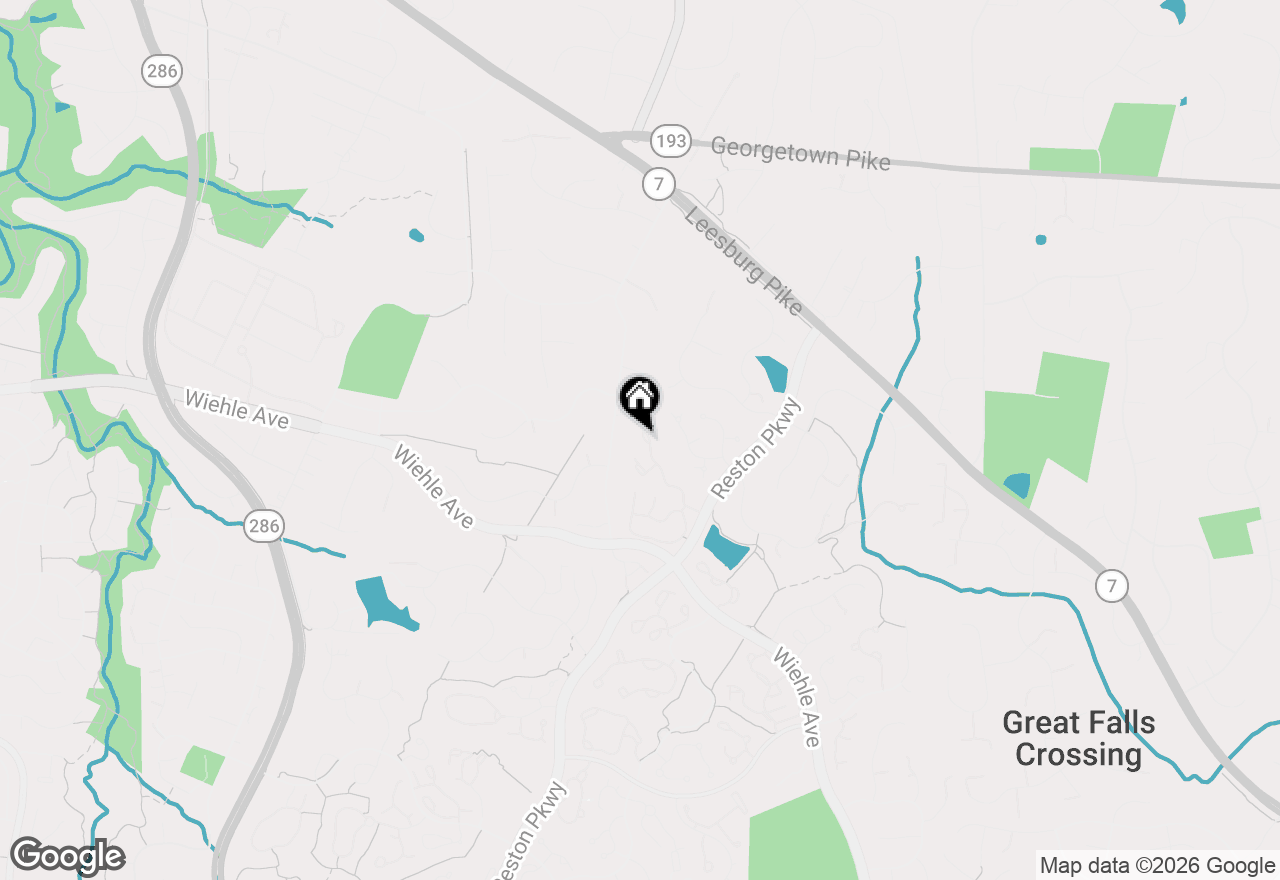 Map of 1224 Wild Hawthorn Way, Reston, VA 20194