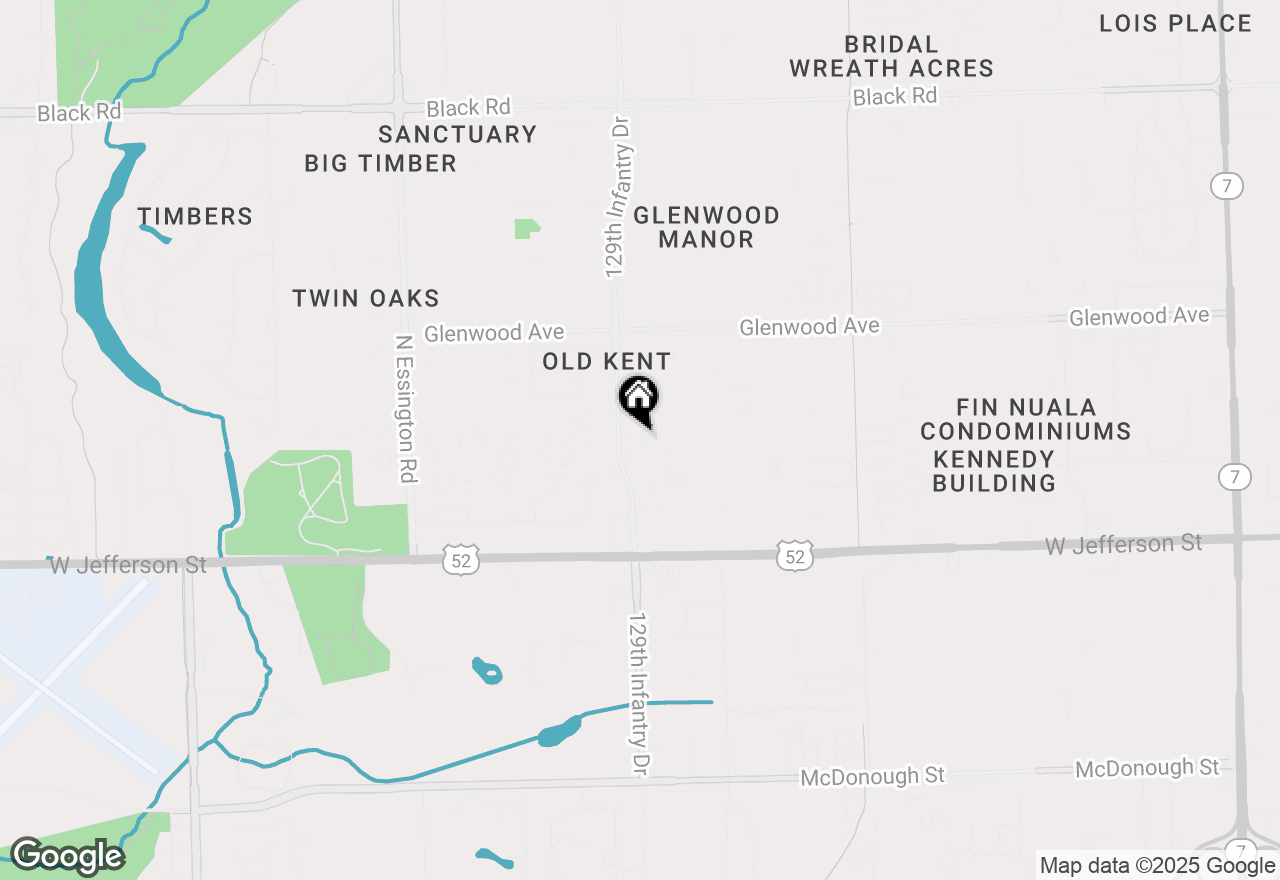 Map of 121 Fairlane Drive, Joliet, IL 60435