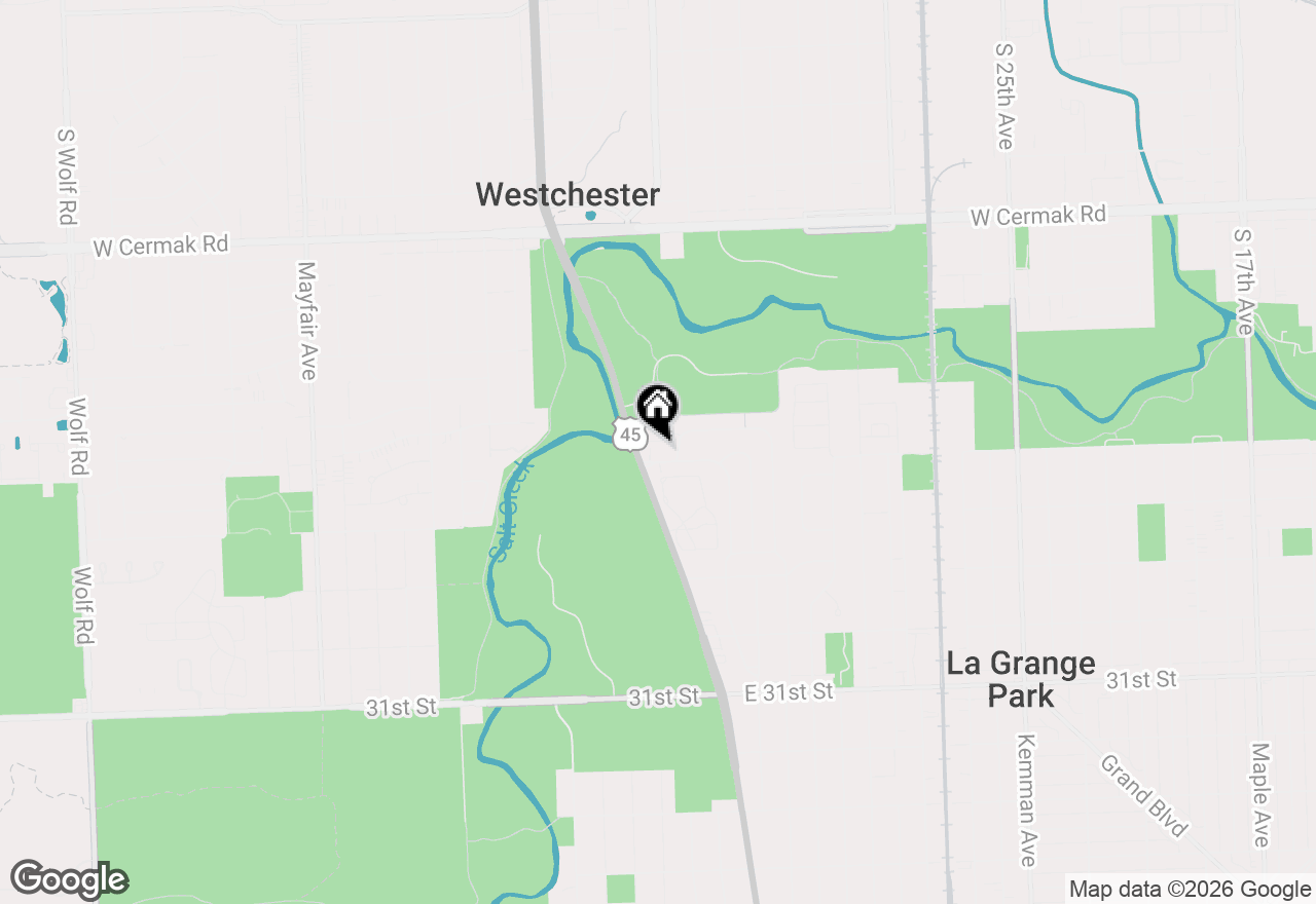 Map of 9 Scotdale Road #4, La Grange Park, IL 60526