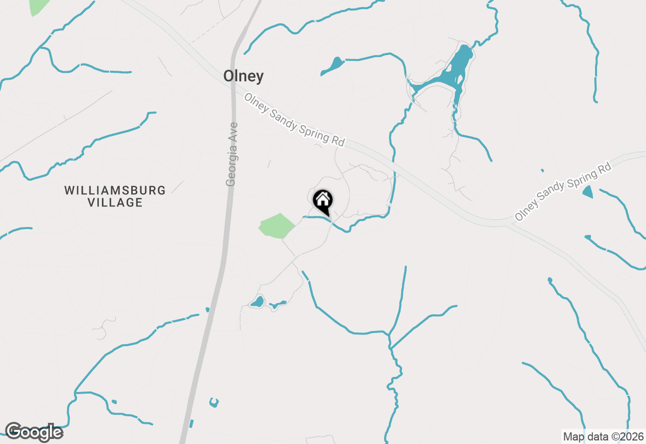 Map of 3300 Pisner Terrace, Olney, MD 20832