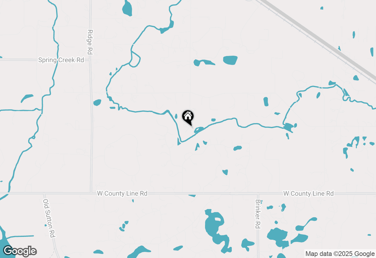 Map of 166 N Buckley Road, Barrington Hills, IL 60010