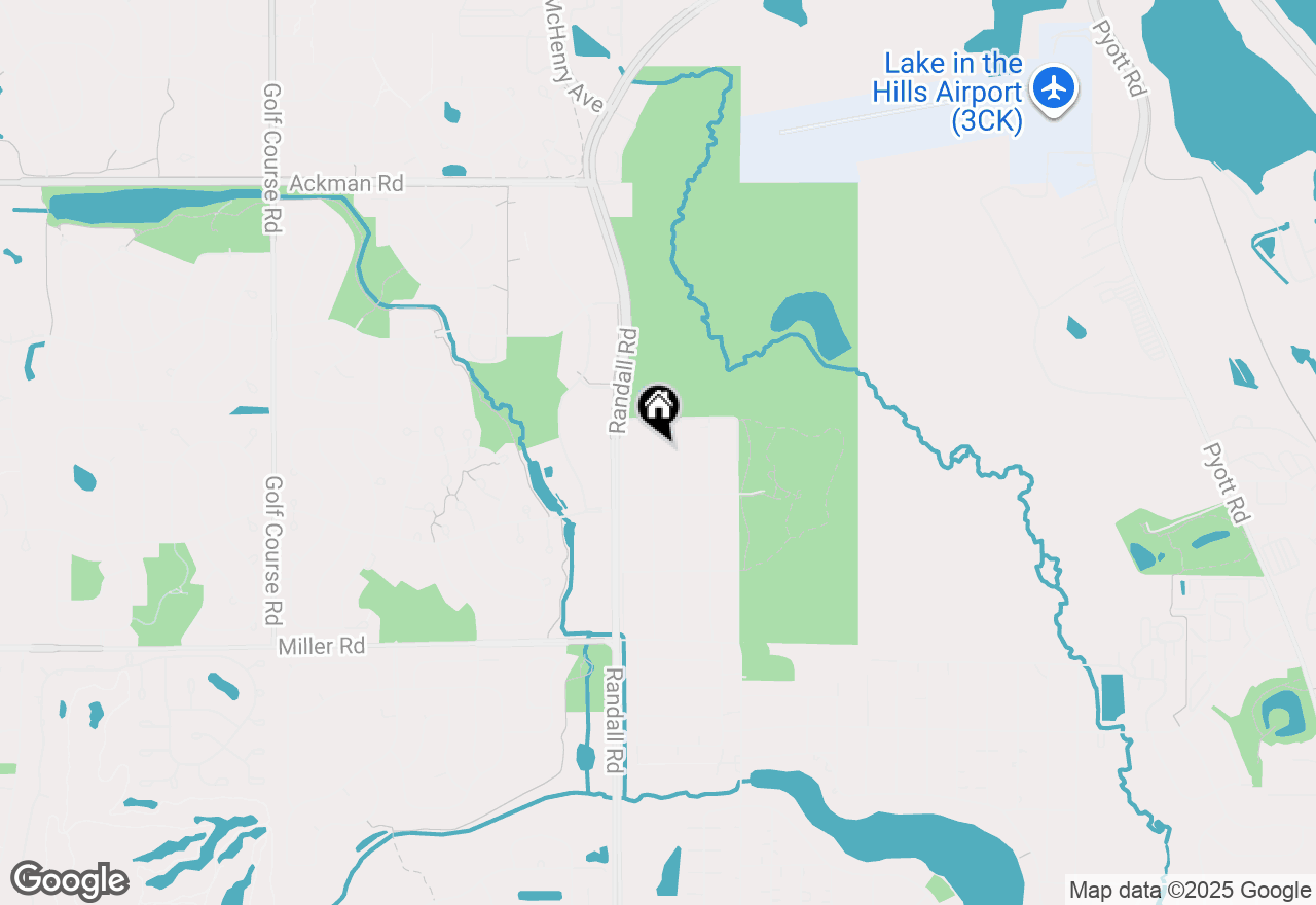 Map of (Address confidential), Lake In The Hills, Illinois 60156