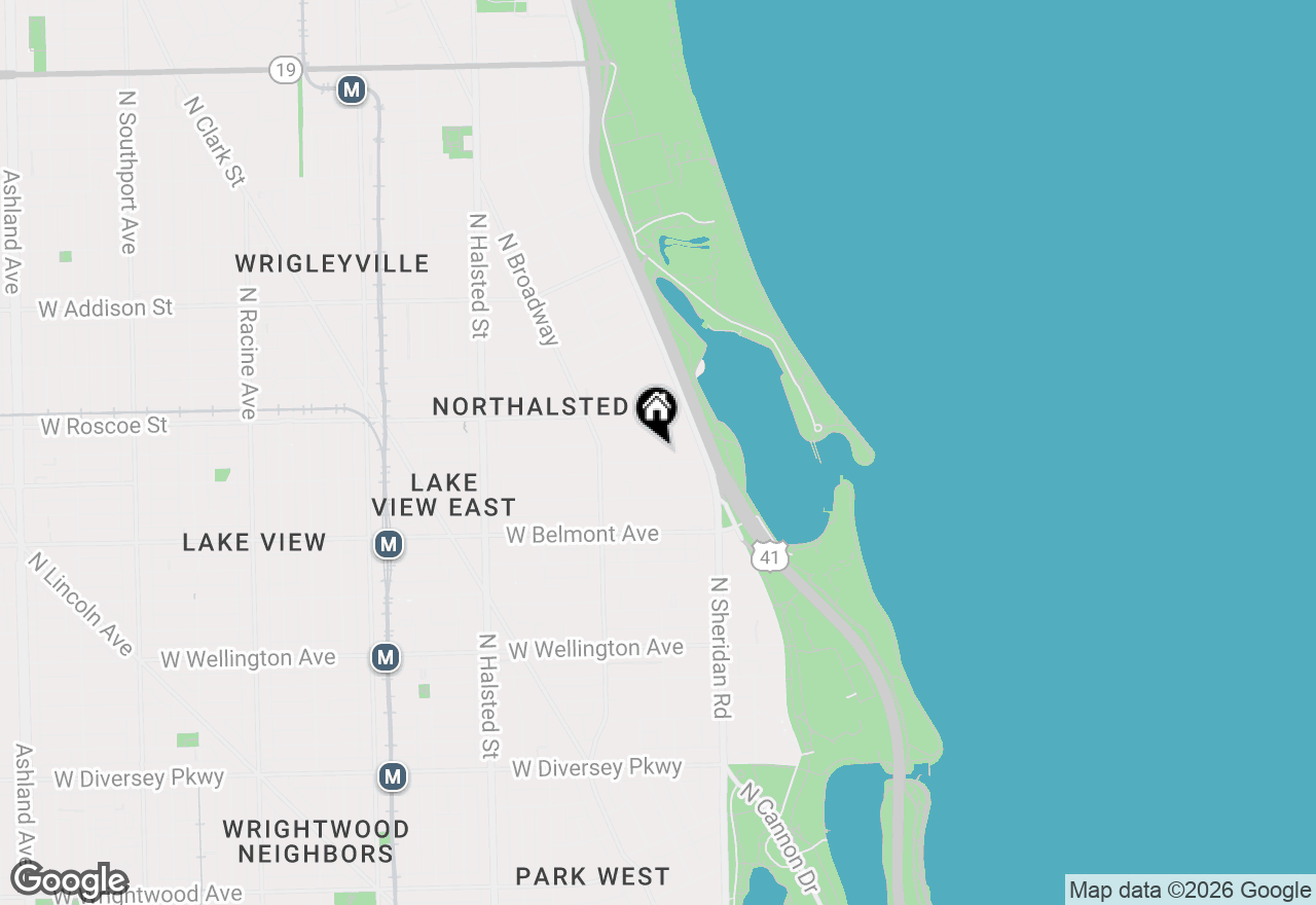 Map of 452 W Aldine Avenue #310, Chicago, IL 60657