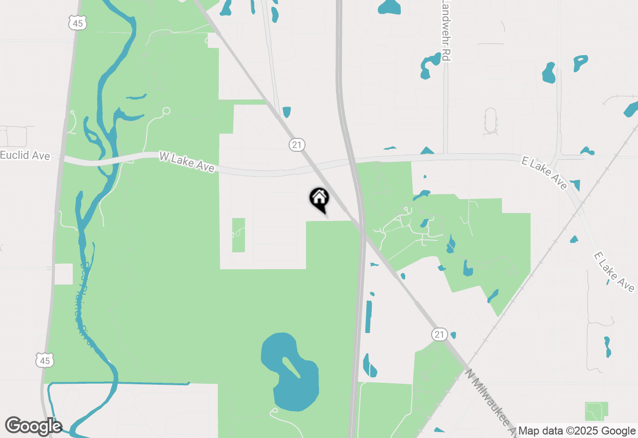 Map of 4643 Jenna Road, Glenview, IL 60025