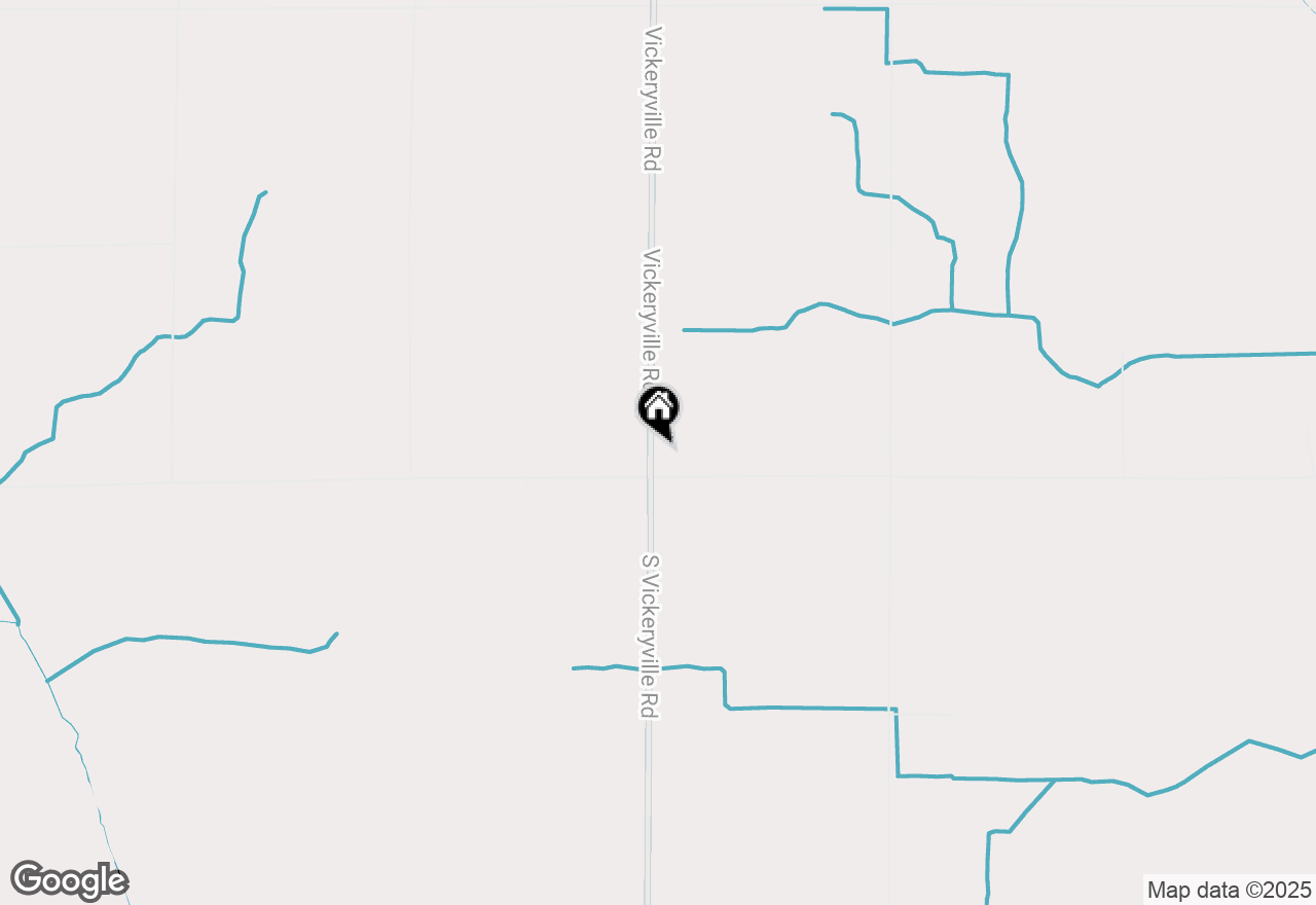 Map of 6951 S Vickeryville Road, Sheridan, MI 48884