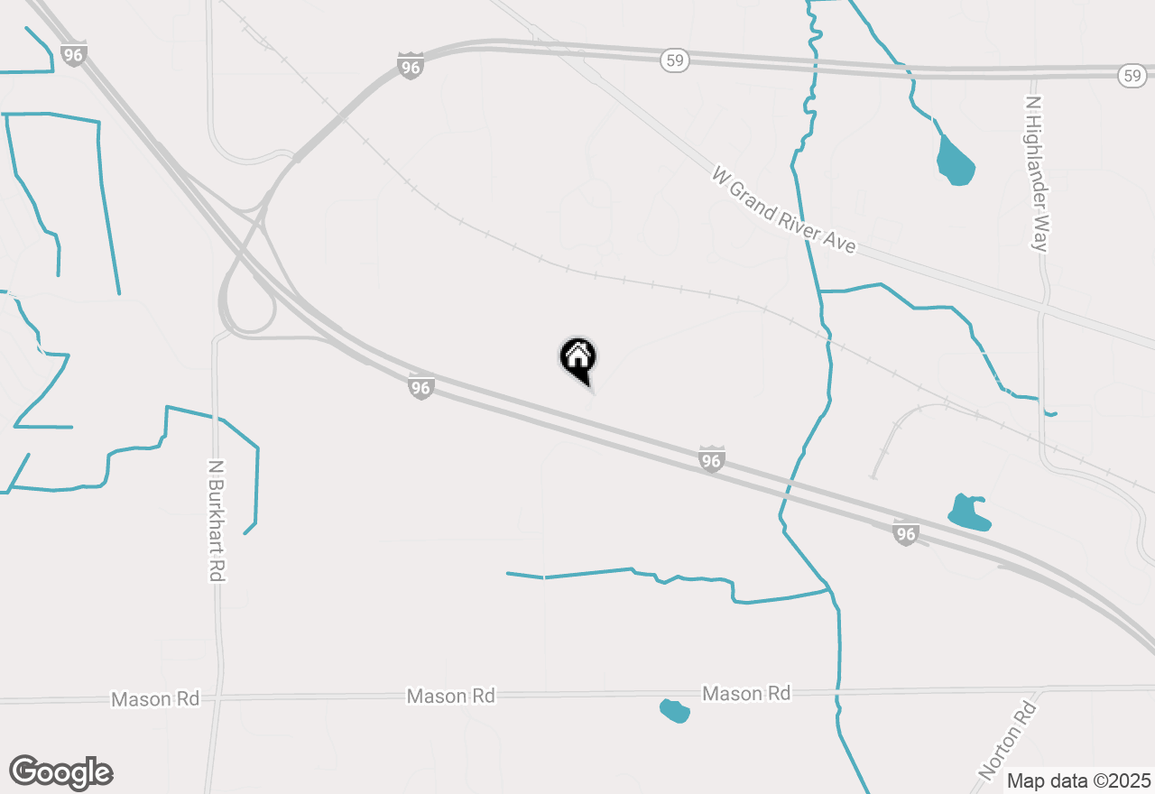 Map of 565 Sleaford Road, Howell, MI 48843