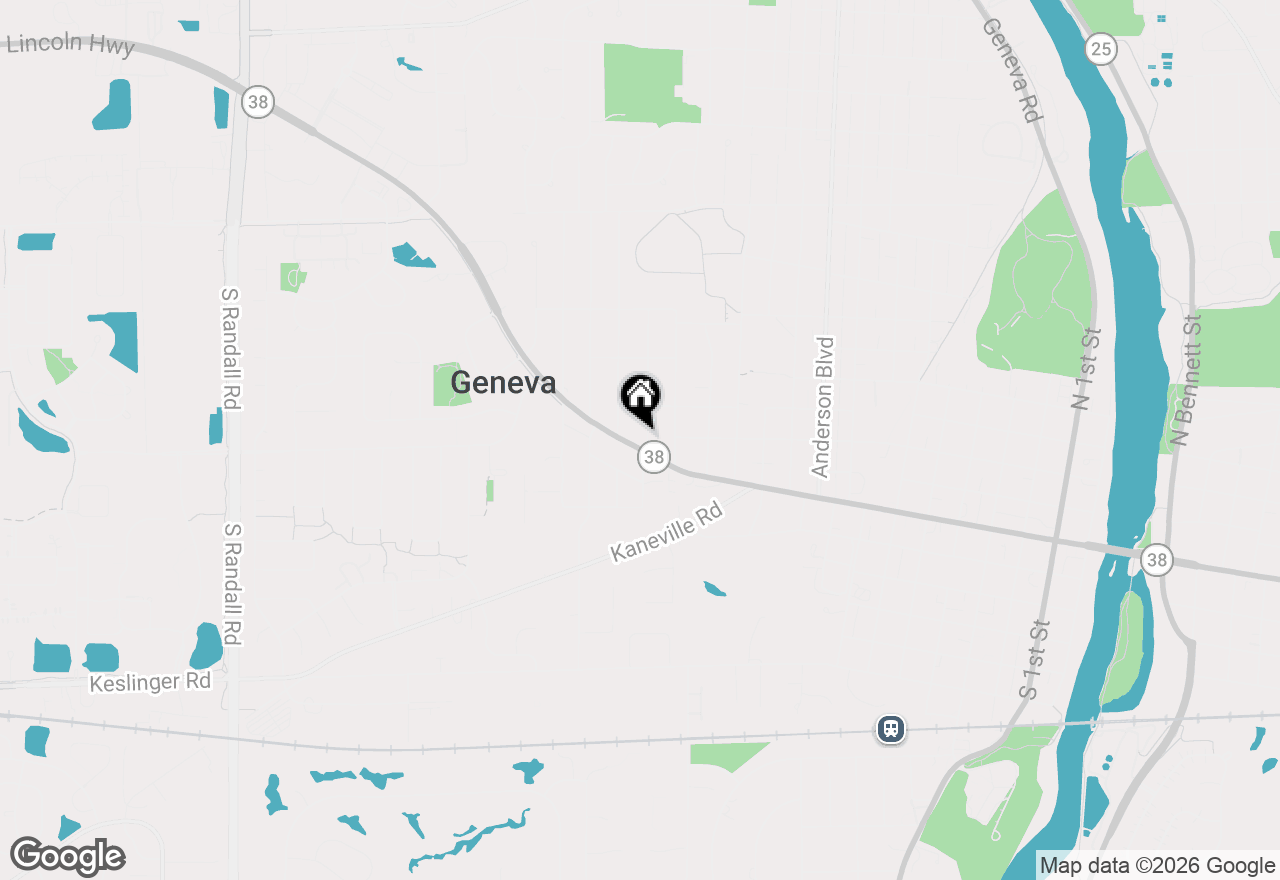 Map of (Address confidential), Geneva, Illinois 60134