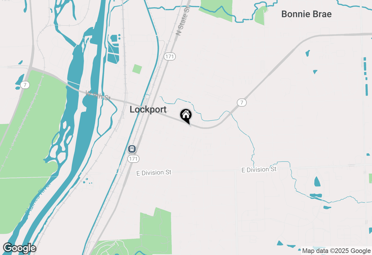 Map of 425 E 9th Street #2, Lockport, IL 60441