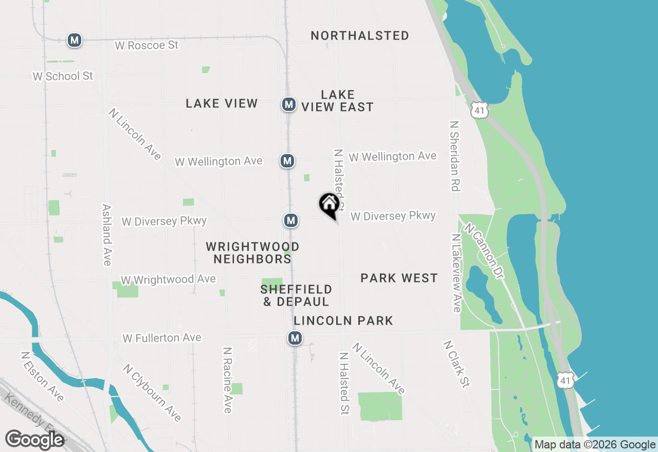 Map of 2743 N Dayton Street, Chicago, IL 60614