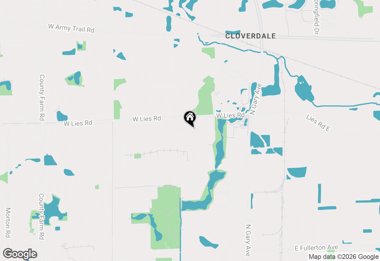 Map of 985 Idaho Street, Carol Stream, IL 60188