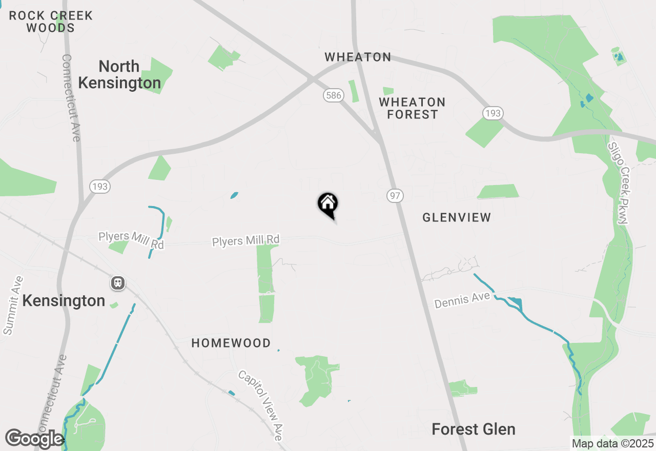 Map of 10613 Brunswick Avenue, Kensington, MD 20895