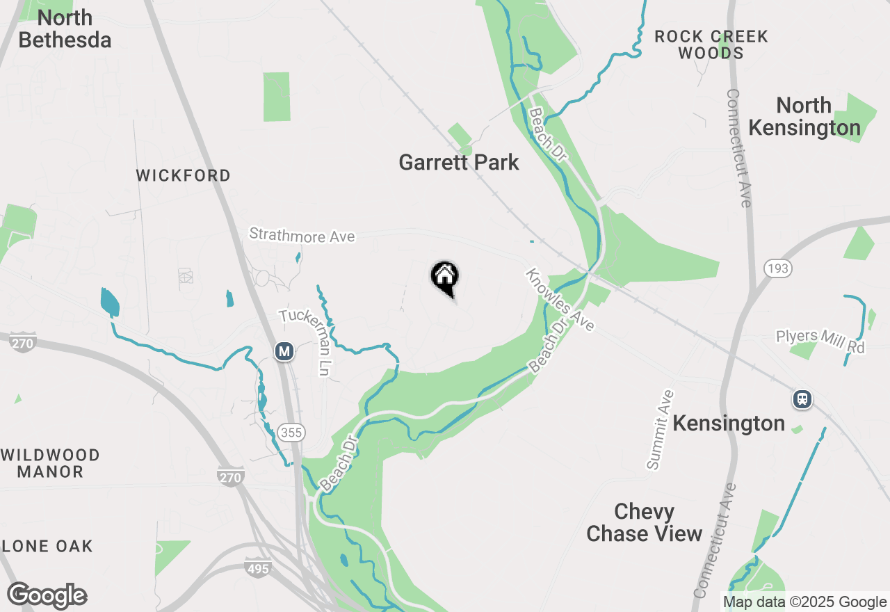 Map of 10642 Montrose Avenue #103, Bethesda, MD 20814