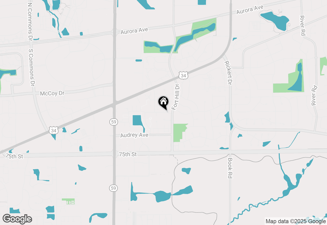 Map of 2783 Blakely Lane, Naperville, IL 60540