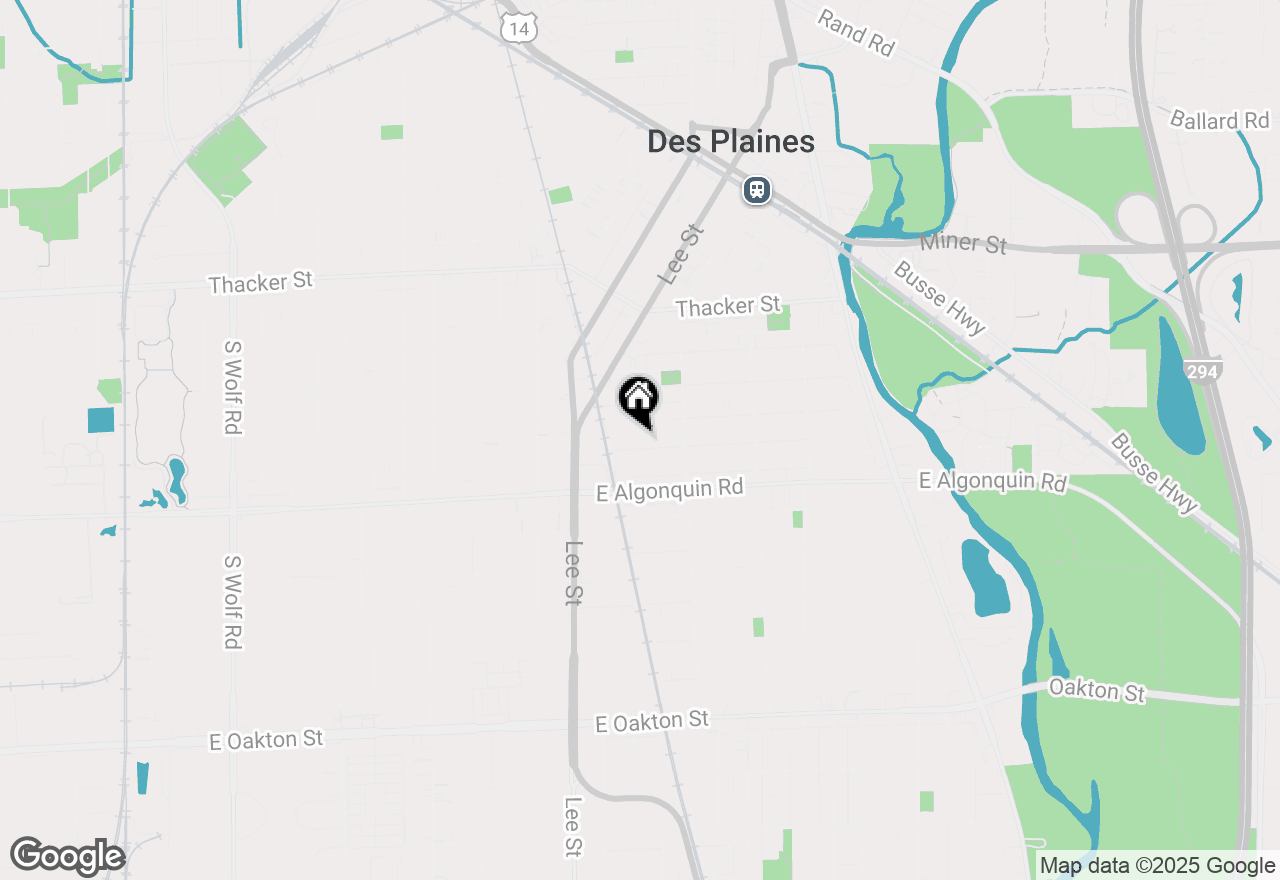 Map of 1311 Henry Avenue, Des Plaines, IL 60016