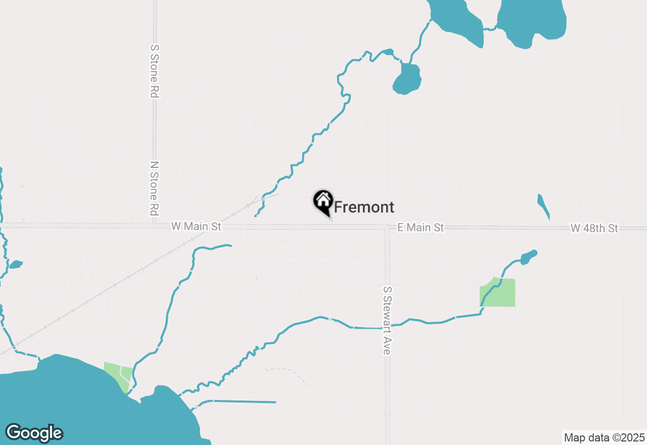 Map of 11 W Main Street, Fremont, MI 49412