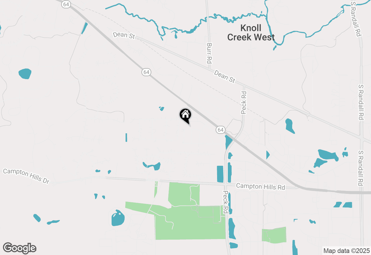 Map of 3766 Matisse Drive, St. Charles, IL 60175