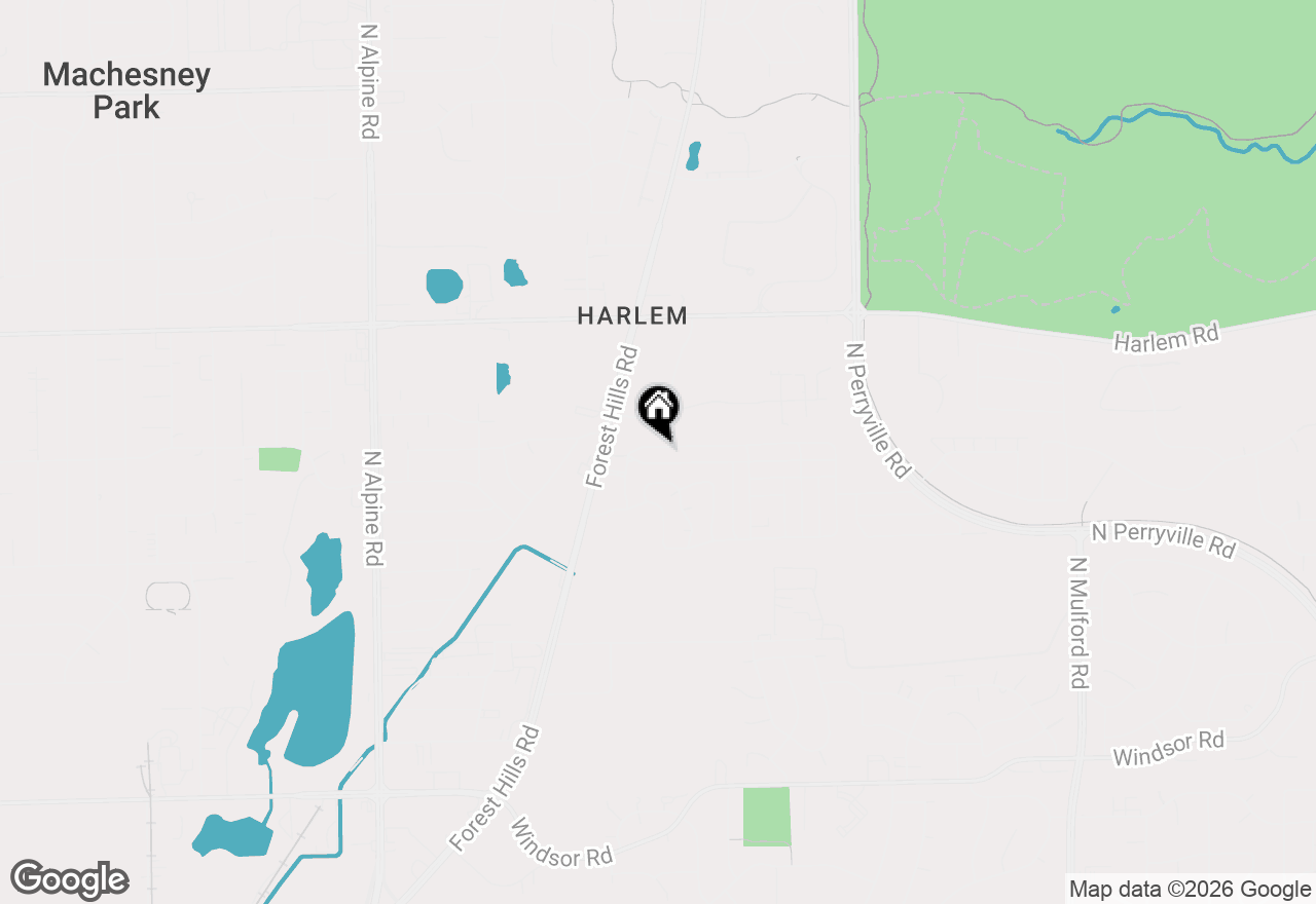 Map of 5101 Pebble Lane, Loves Park, IL 61111