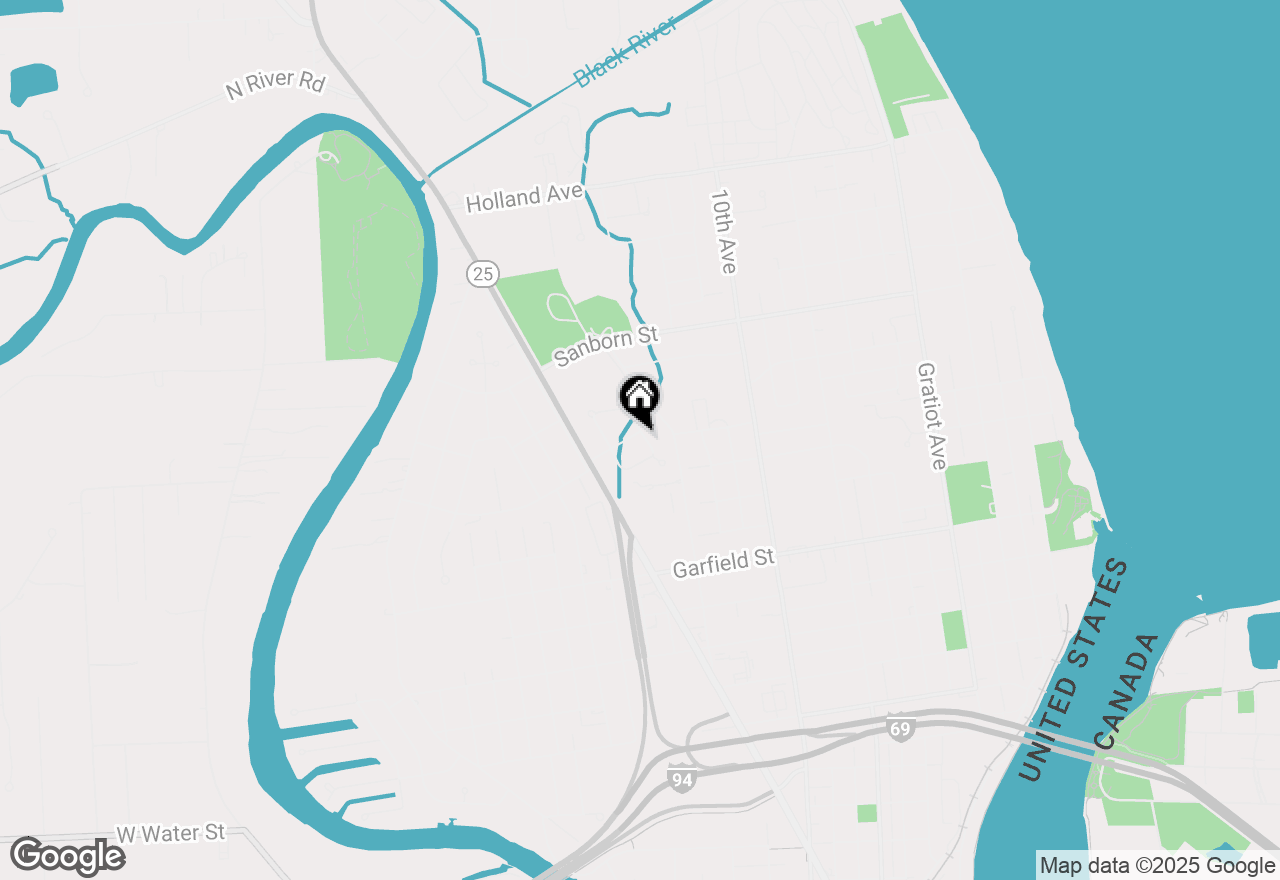 Map of 1822 Kennelworth Drive, Port Huron, MI 48060