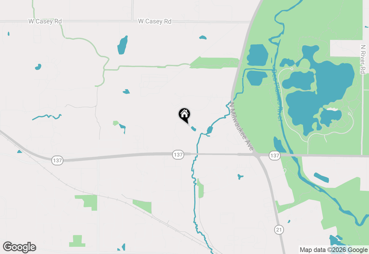 Map of 2012 Forest Creek Lane #2012, Libertyville, IL 60048