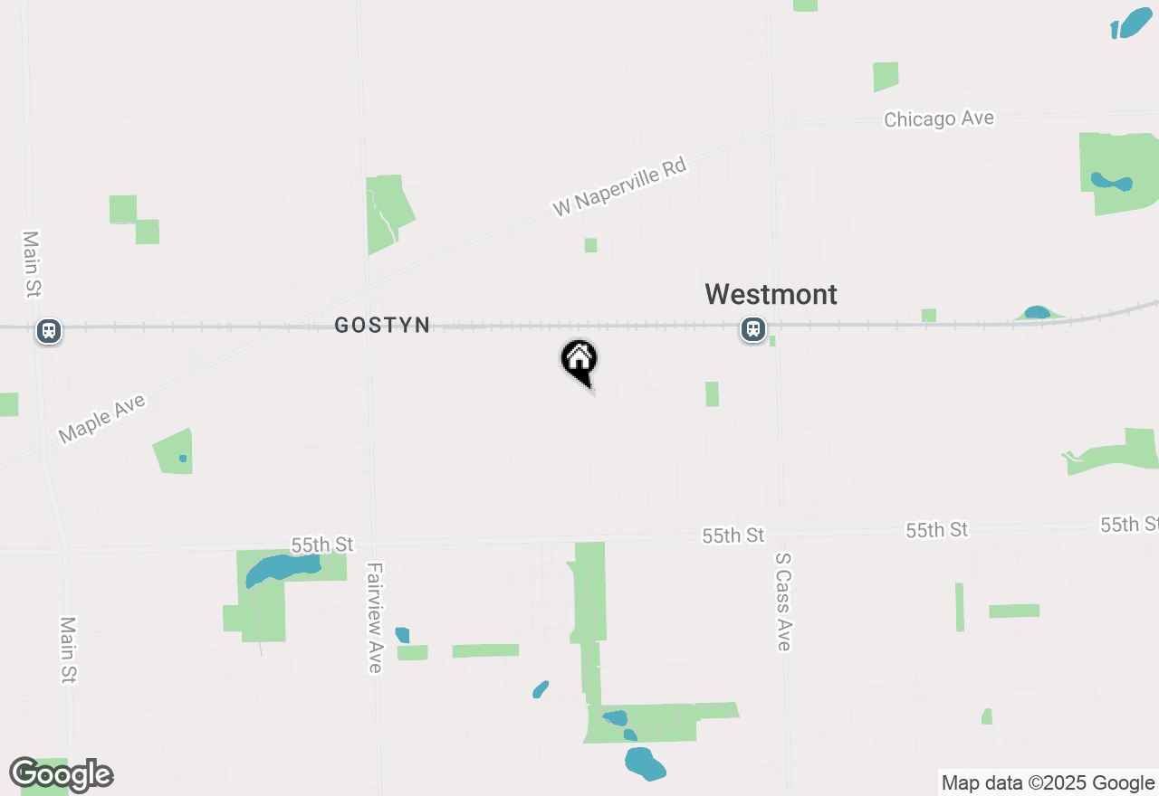 Map of 111 S Williams Street, Westmont, IL 60559