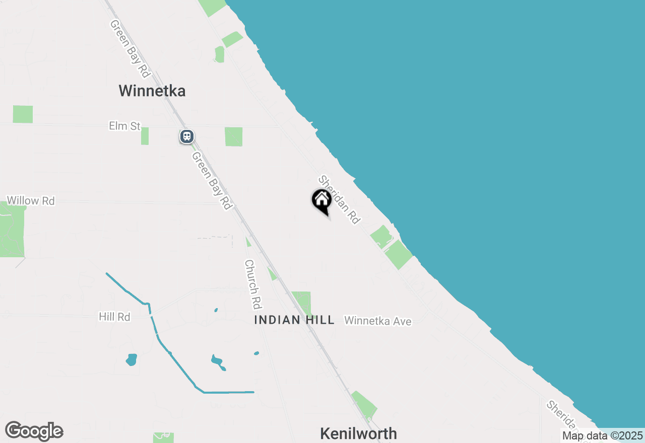 Map of 325 Fairview Avenue, Winnetka, IL 60093