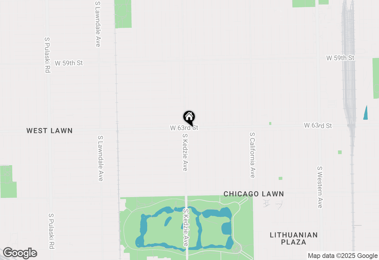Map of 3145 W 63rd Street, Chicago, IL 60629