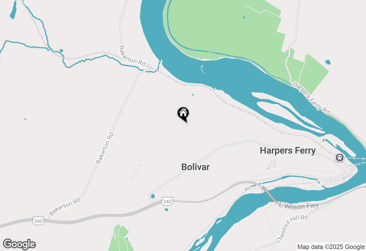 Map of 26 Cheney Avenue, Harpers Ferry, WV 25425