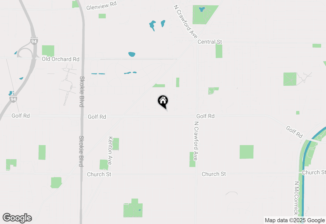 Map of 9617 Tripp Avenue, Skokie, IL 60076