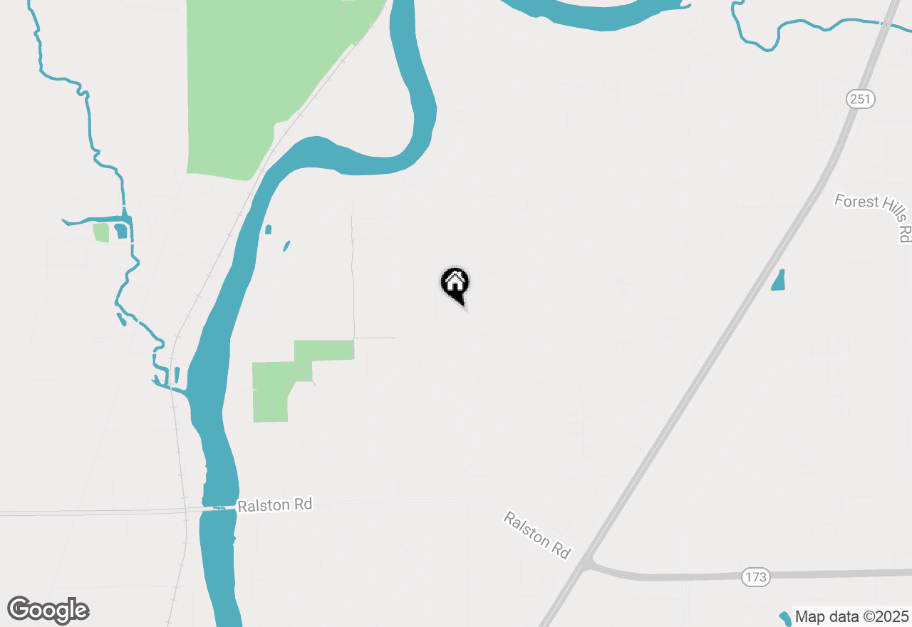 Map of 10912 Dixon Pines Circle, Machesney Park, IL 61115