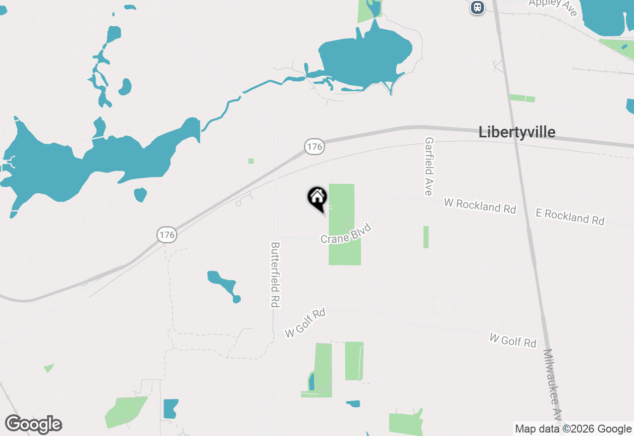 Map of 1018 Shari Lane, Libertyville, IL 60048
