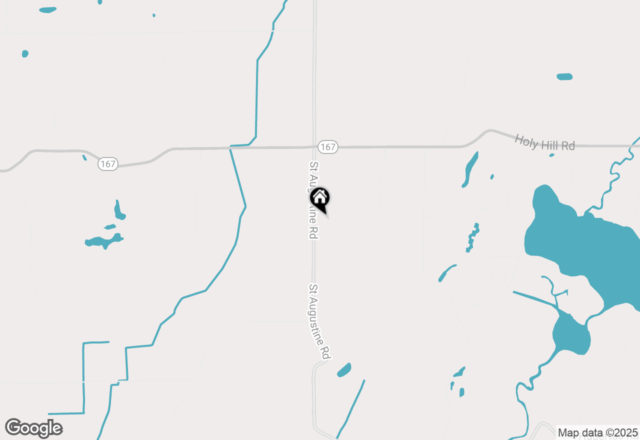 Map of 1548 St Augustine Rd, Hartford, WI 53027