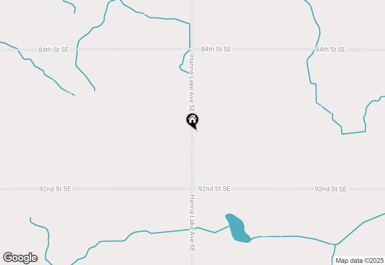 Map of 8900 Hanna Lake Avenue Se, Caledonia, MI 49316