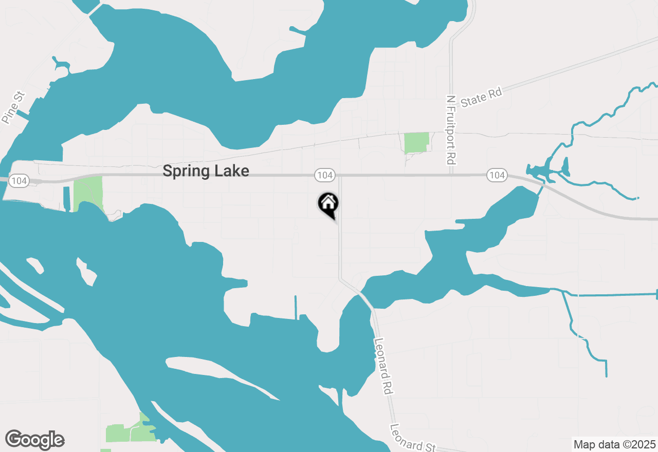 Map of 526 River Street, Spring Lake, MI 49456
