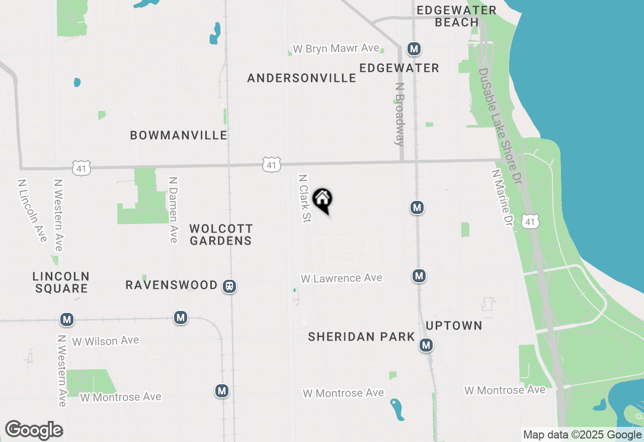 Map of 1458 W Argyle #1N, Chicago, IL 60640