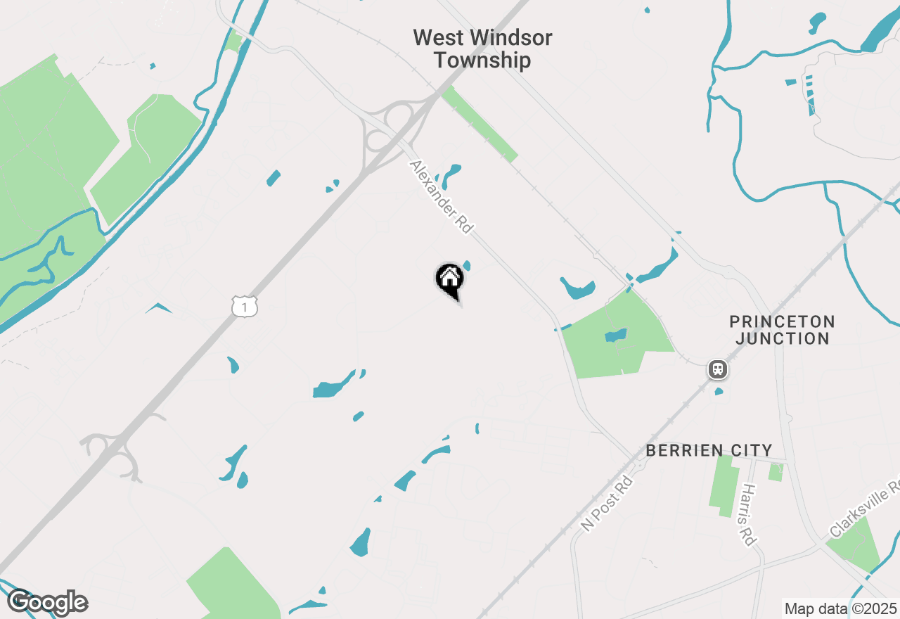 Map of 12 Roszel Road #B103, Princeton, NJ 08540