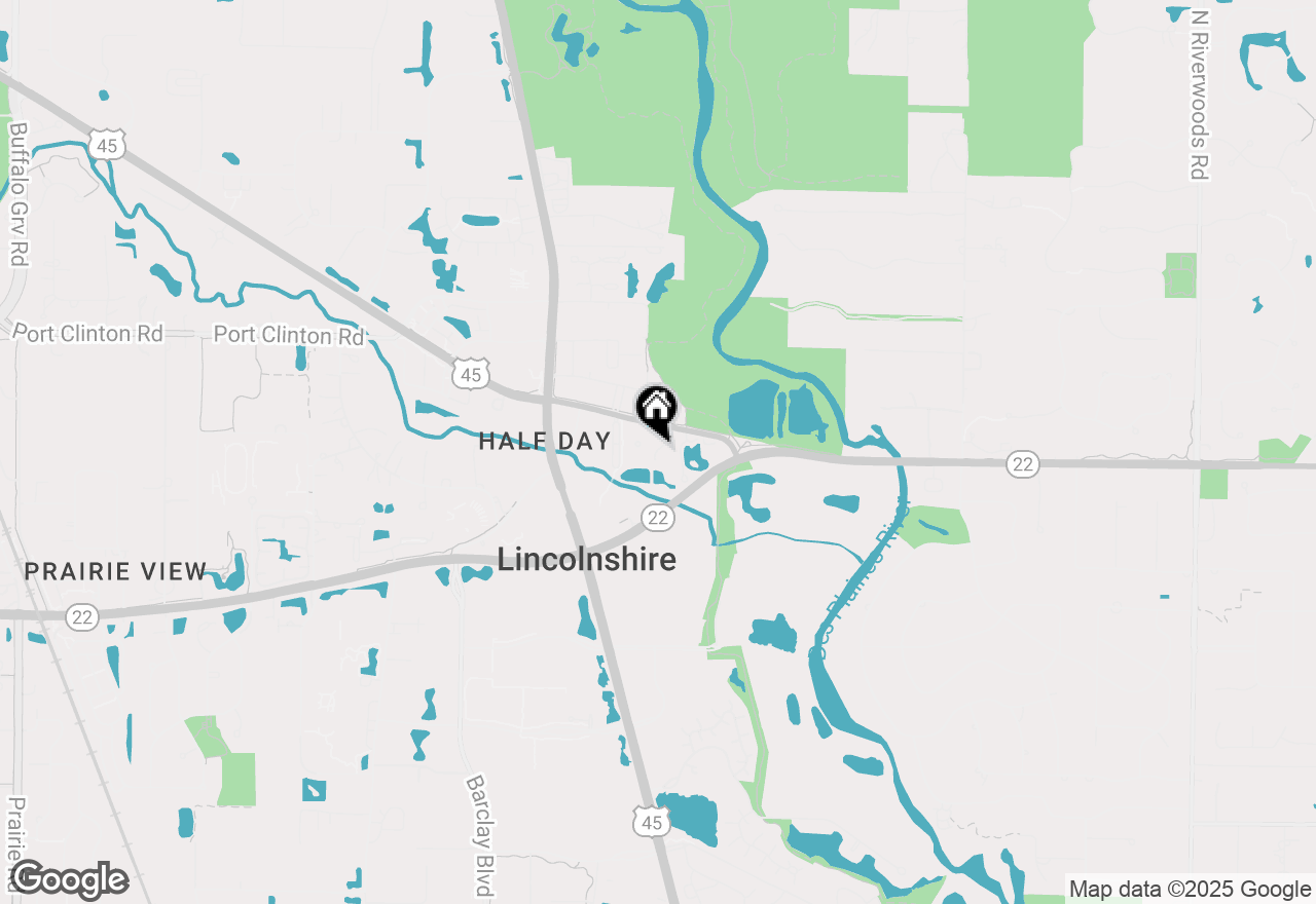 Map of 20 Trafalgar Square #409, Lincolnshire, IL 60069