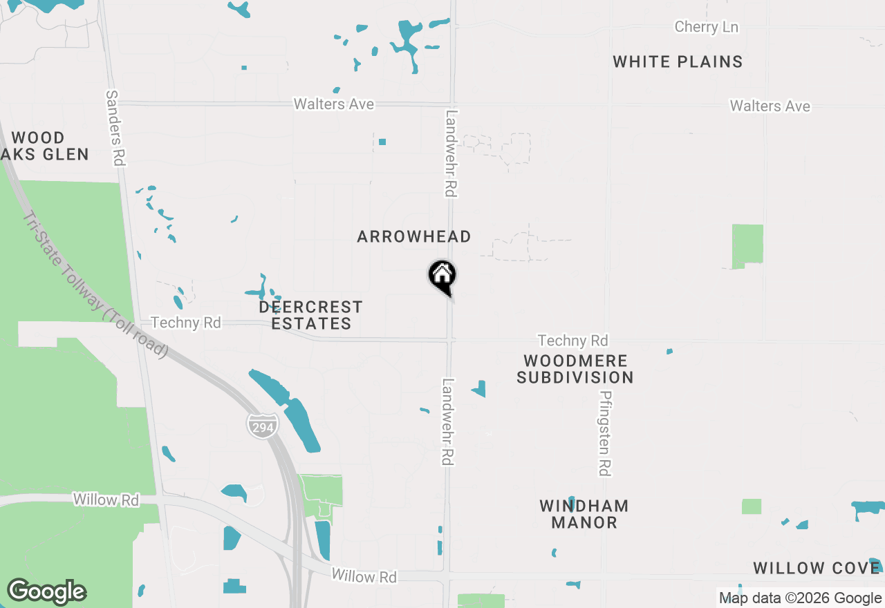 Map of 1900 Landwehr Road, Northbrook, IL 60062