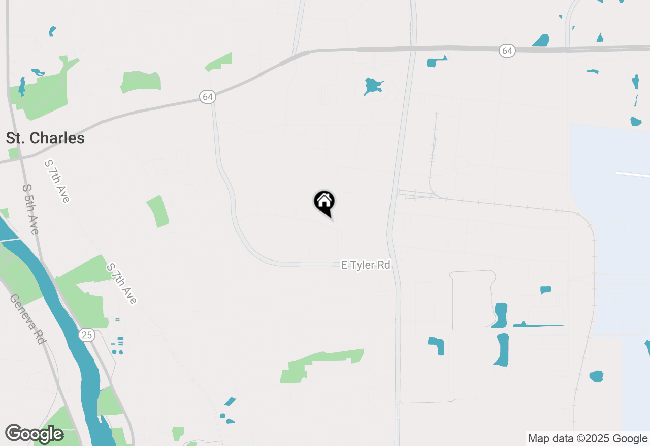 Map of 1820 Wallace Avenue #109, St. Charles, IL 60174