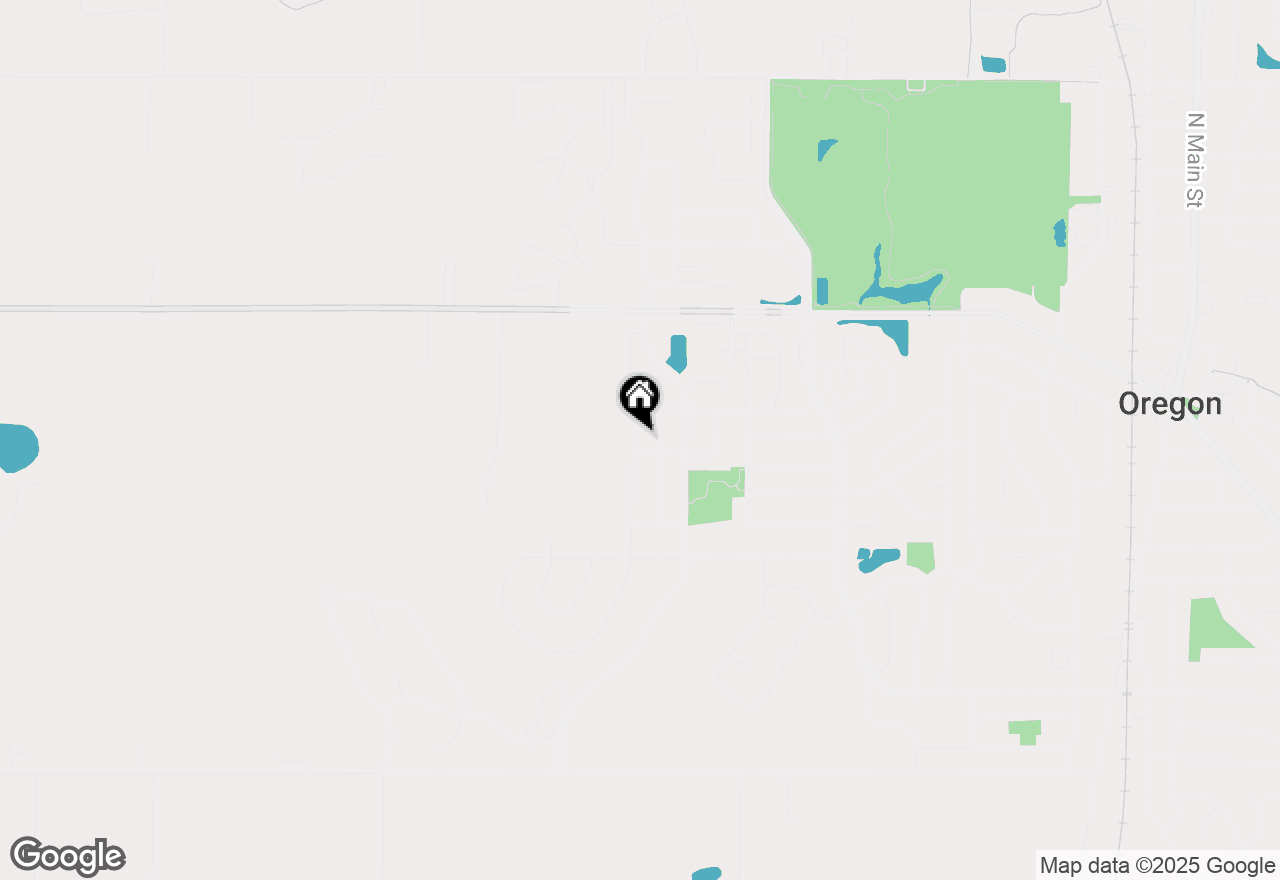 Map of 370 Riviera St, Oregon, WI 53575