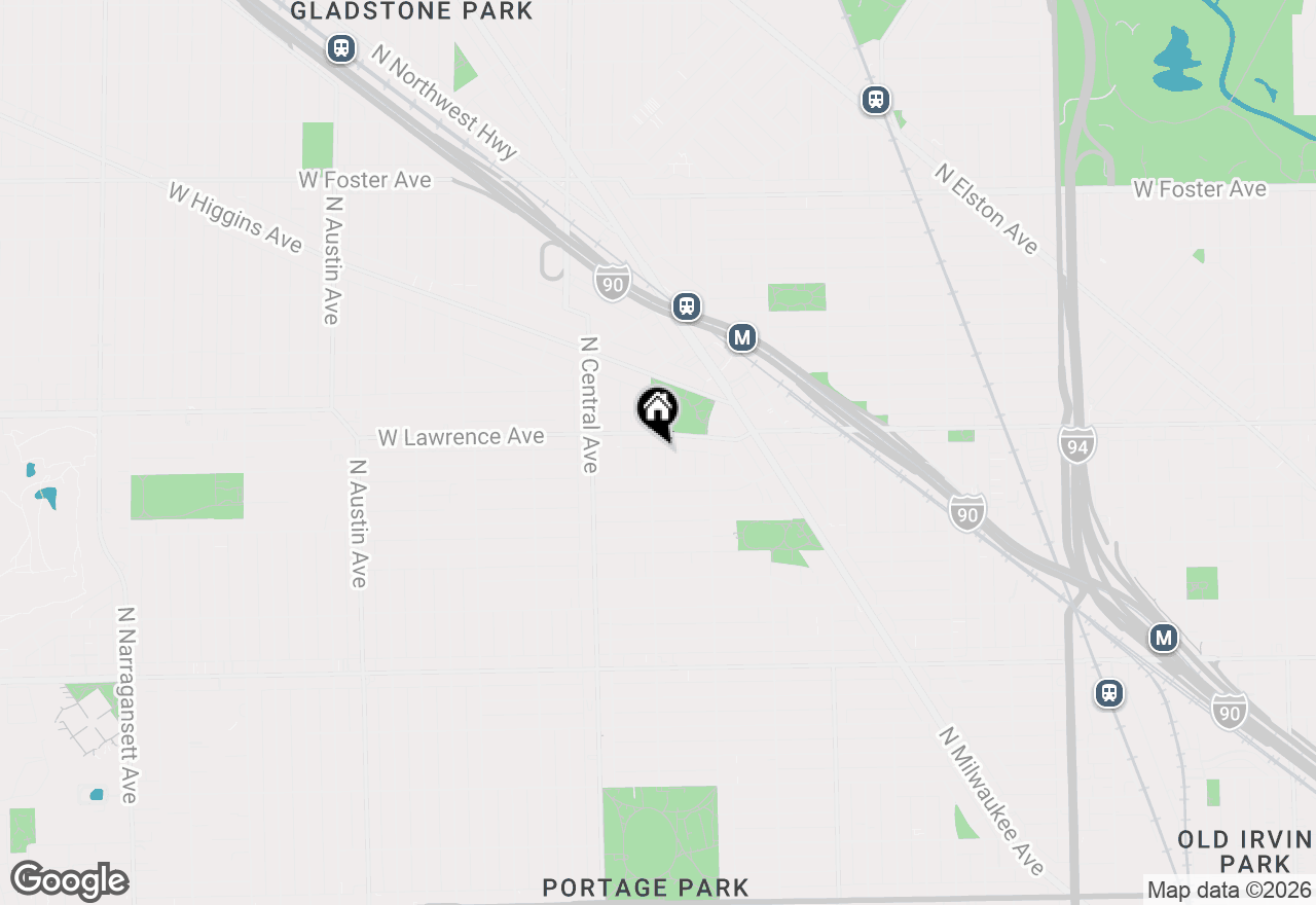 Map of 4757 N Linder Avenue, Chicago, IL 60630