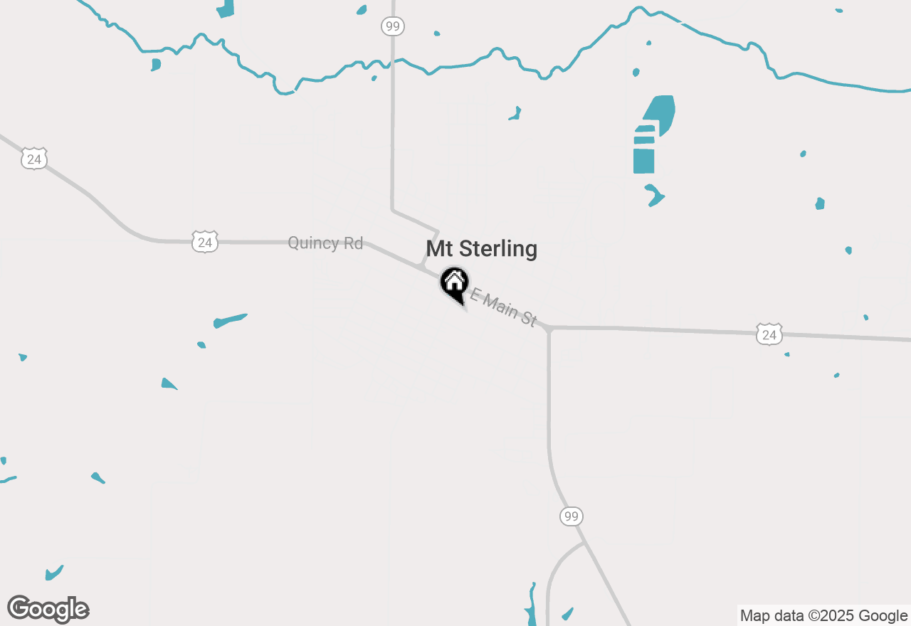Map of 104 E South, Mt. Sterling, IL 62353