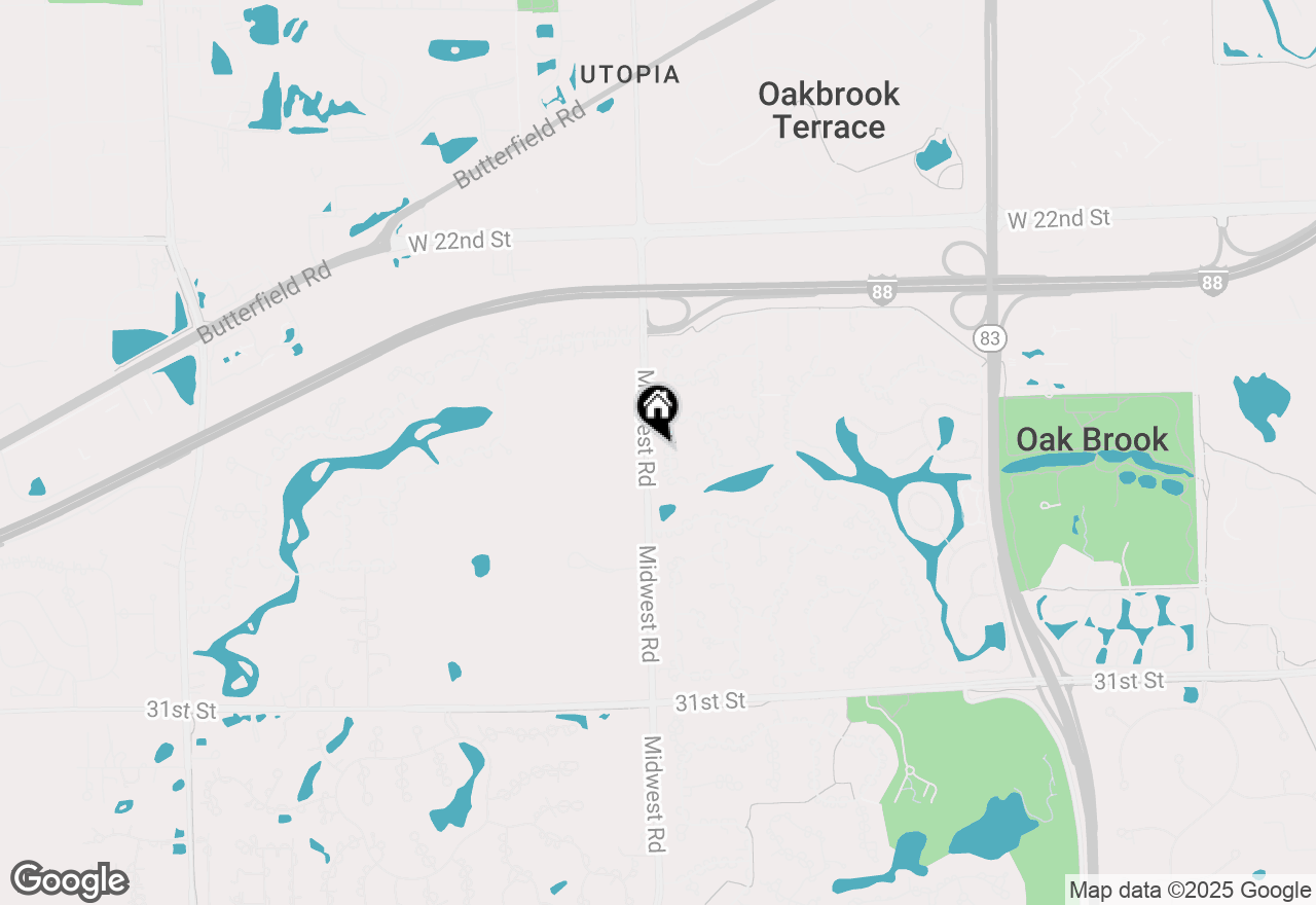 Map of 19 Kimberley Circle, Oak Brook, IL 60523