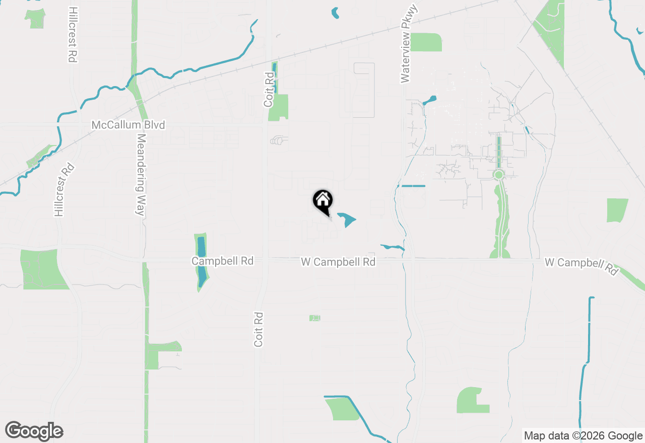 Map of 2202 Shady Vista, Richardson, TX 75080