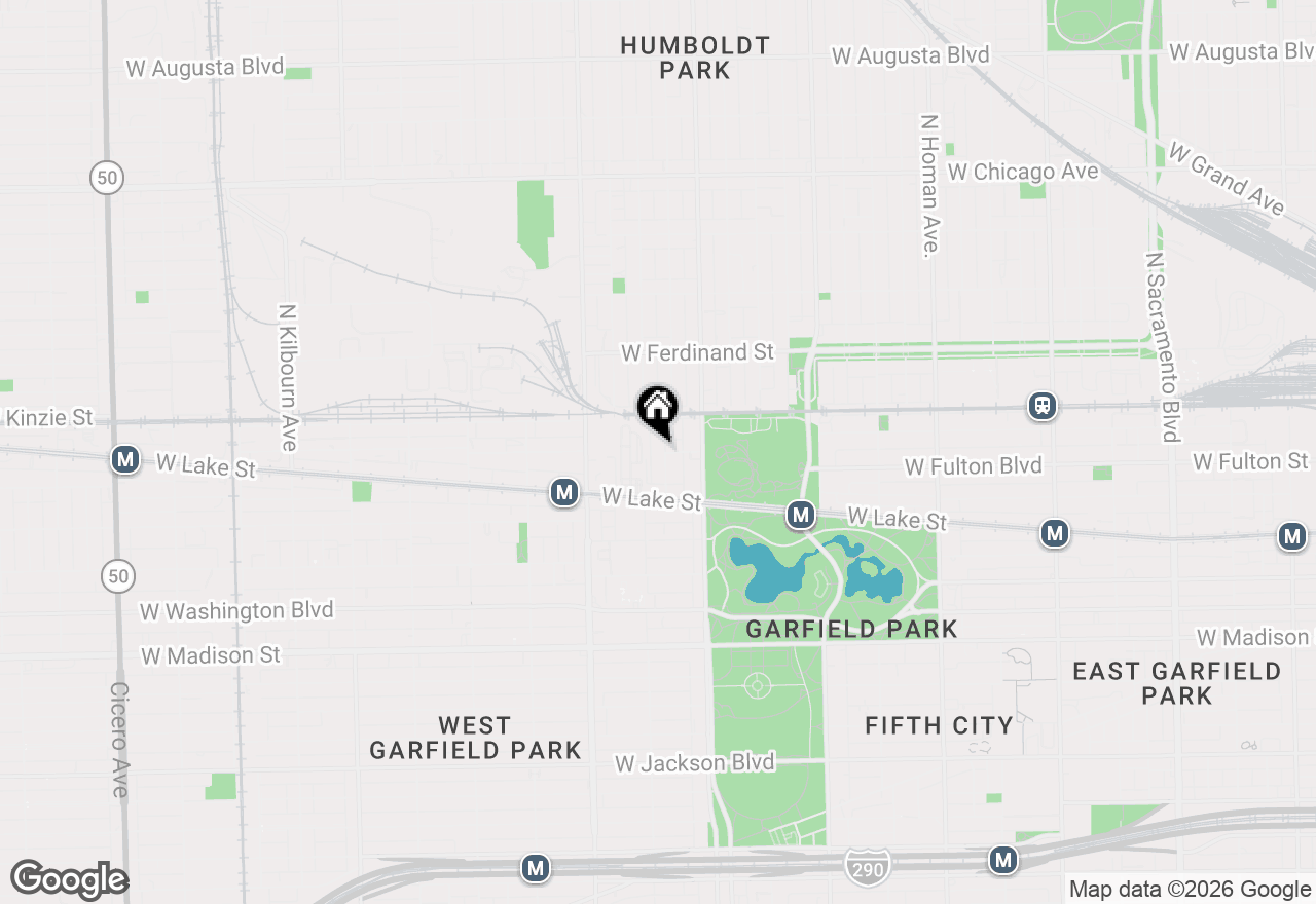 Map of 352 N Avers Avenue, Chicago, IL 60624