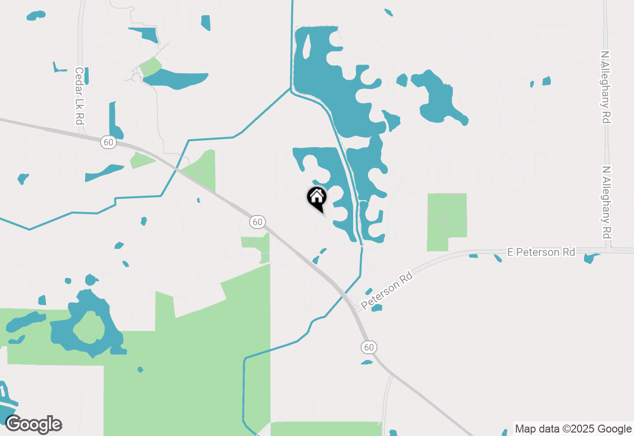 Map of 109 Hunter Court, Grayslake, IL 60030